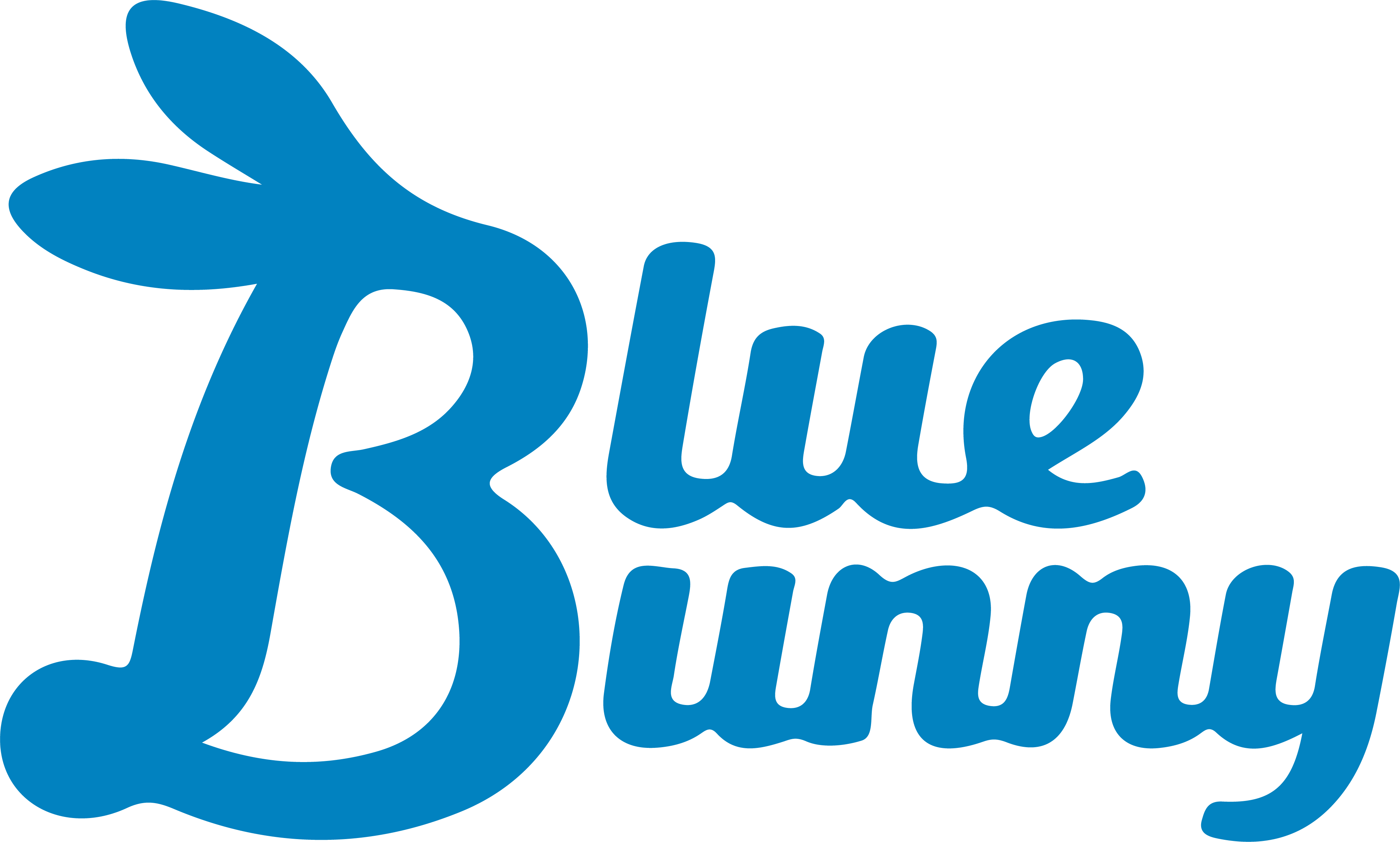 Blue bunny Logo Thumbnail